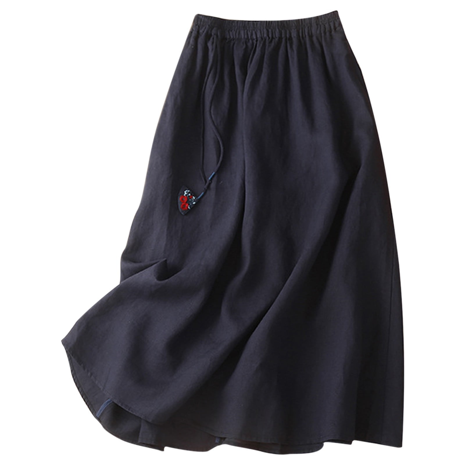 スカート L'Appartement Linen Canvas Long Skirt 38 L'Appartement Linen Canvas Long Skirt