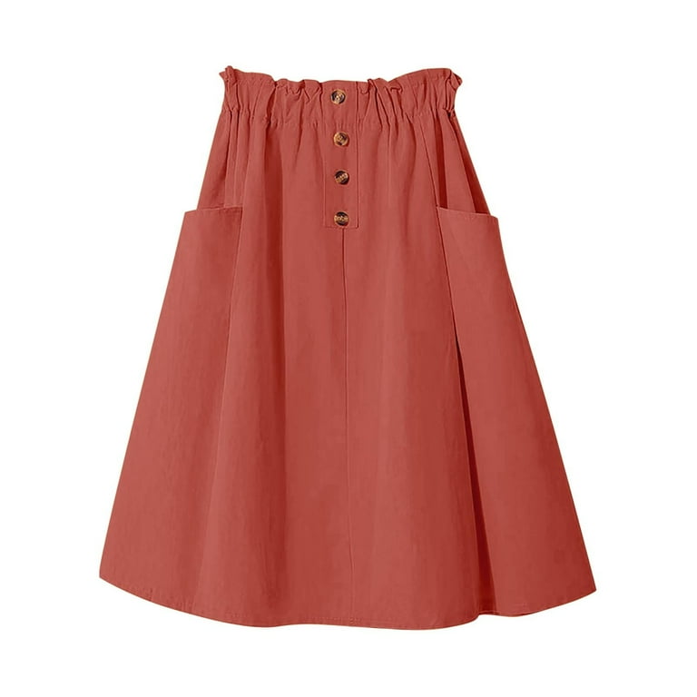 Paper bag a line skirt discount