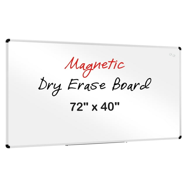 VUSIGN Large Dry Erase Board, 72X40 Inches, Wall Mounted with