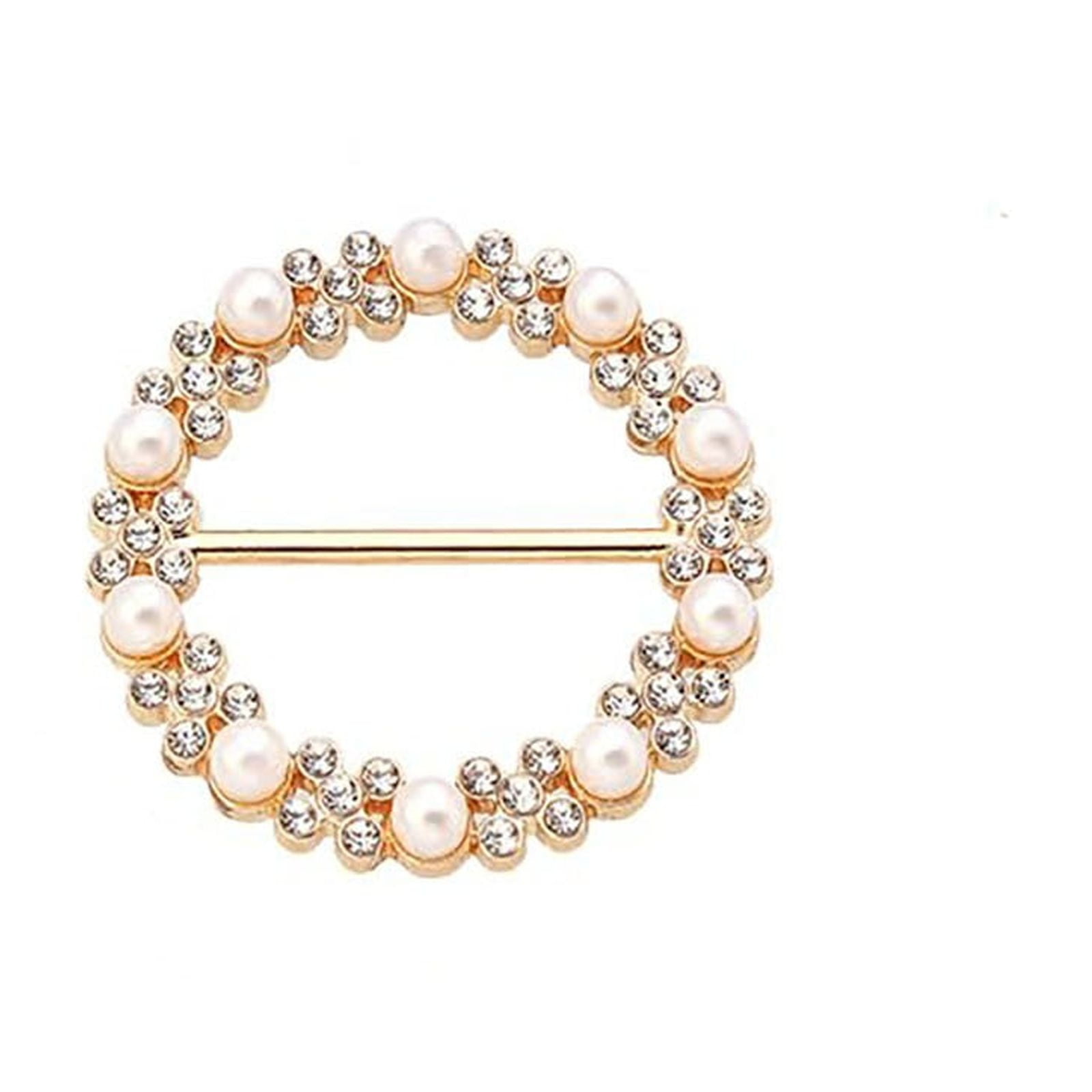 VUYUEN Clearance Scarf Ring and Slides for Scarves T Shirt Tie Clips