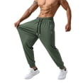 thumbnail image 1 of VV AVEORS Mens Sweatpants Tapered Joggers With Zipper Pocket Casual Athletic Workout Lightweight Track Pants For Running Gym Army Green S, 1 of 8