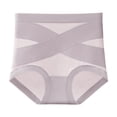 thumbnail image 1 of VV AVEORS Seamless Underwear For Women Comfort Shaping Panties Tummy Control High Waisted Underwear Soft Full Coverage Briefs Purple 2XL, 1 of 2