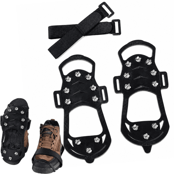 VVC Ice Cleats for Shoes and Boots, Snow Traction Cleats Crampons for ...