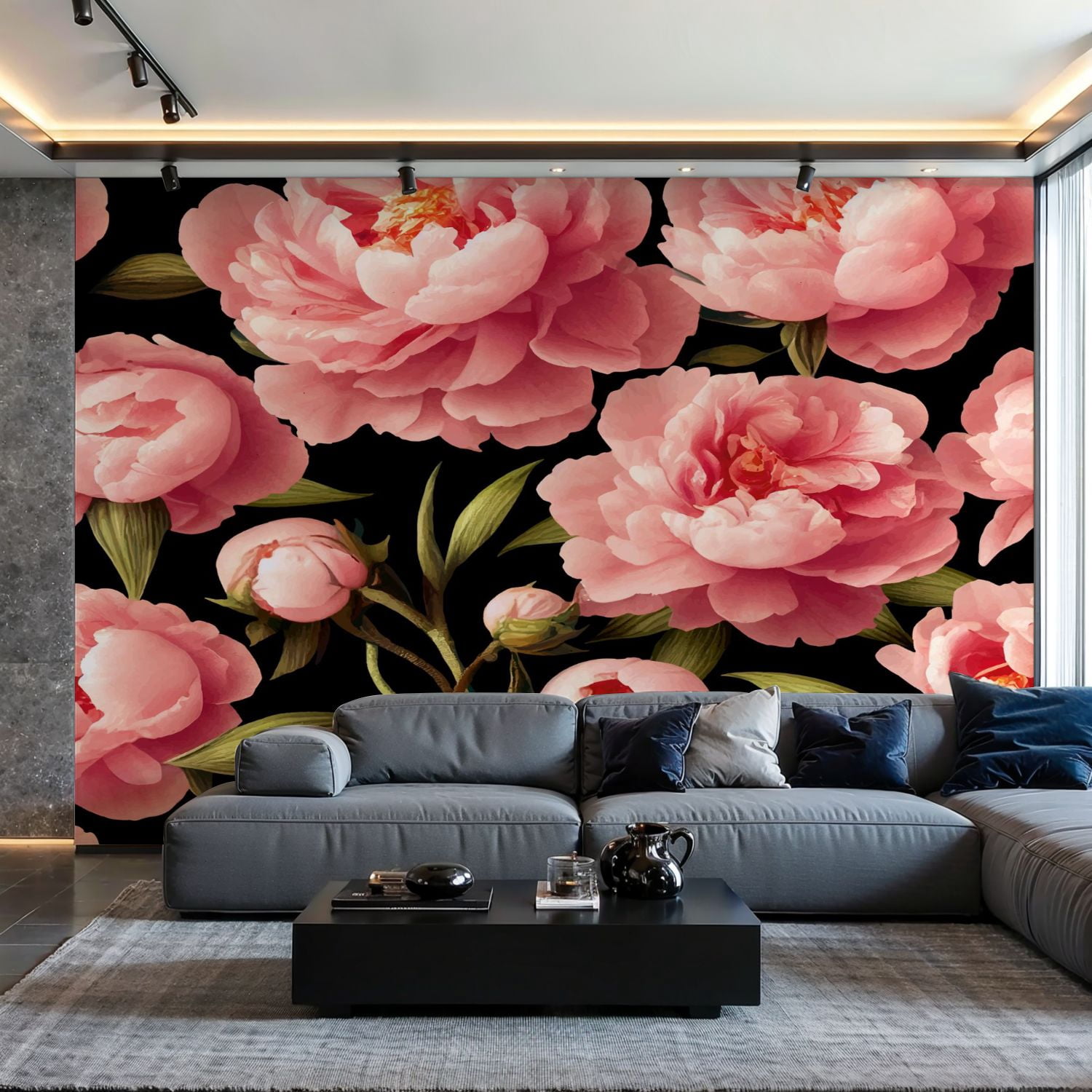 VVLUXIDECO Canvas Wall Mural Peel and Stick Large Wallpaper Seamless ...