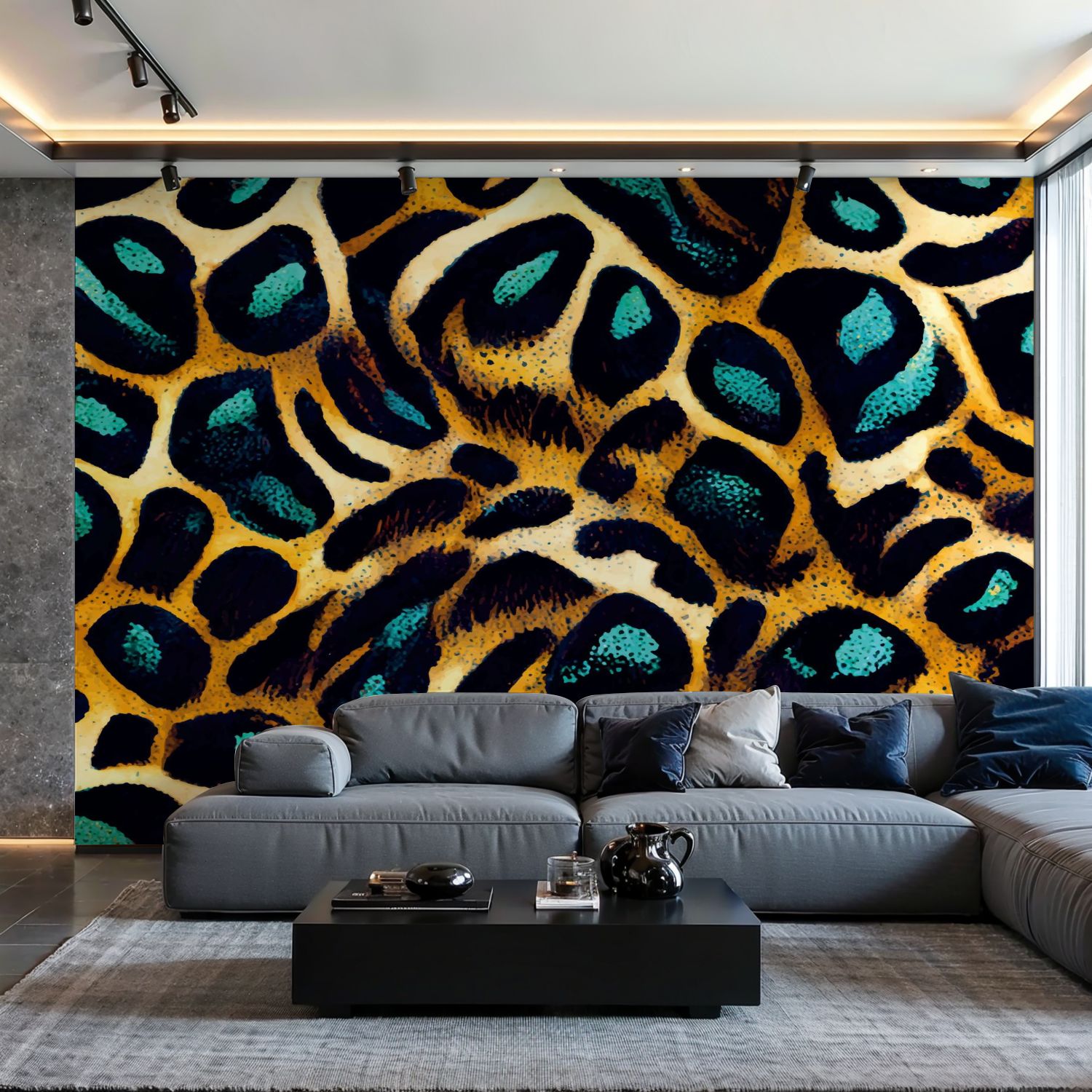 VVLUXIDECO Canvas Wall Mural Peel and Stick Large Wallpaper mythical ...