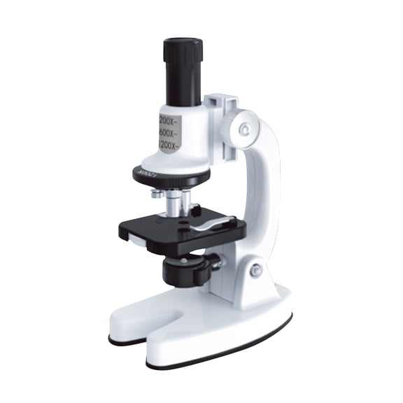 VVQ HD 1200X Microscope Set, Biological Science Experiment Equipment Educational Science Gift Christmas Gift,Magnification High Clear Optical Lens LED Light Microscope for Science Lab