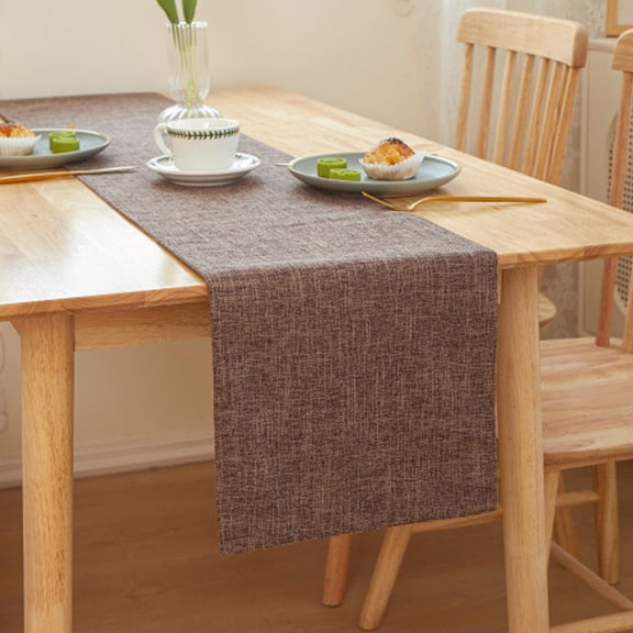 VVQ Sheer Table Runner 30x210cm, Cheesecloth Table Runner for Wedding Birthday Party Decor, Reusable Polyester Table Runners for Shower Banquet