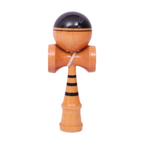 VVQ Wood Grain Line Skill Ball Sword, Competition for Hand Eye Coordination, Lightweight Tether Ball Set for Family Games