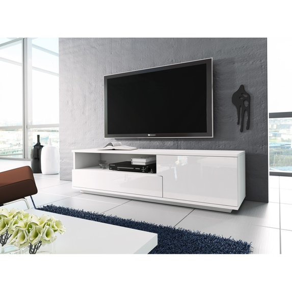 VVR Homes ONEL 2 TV Stand White