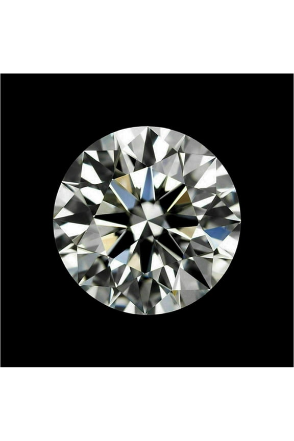 VVS1 DEF Color 9 mm Synthetic Moissanite Gemstone CERTIFIED Round Shape