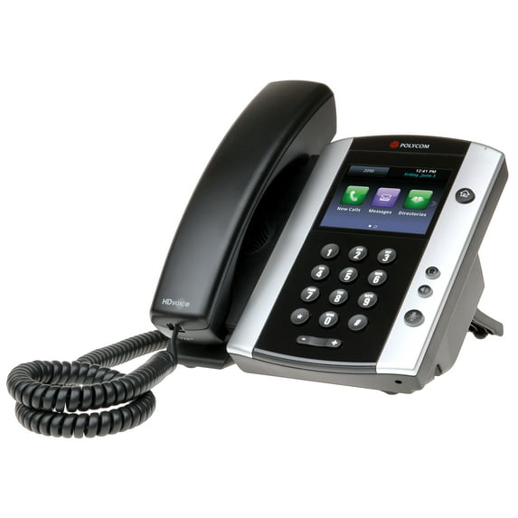 VVX 501 12-Line IP Phone Gigabit PoE w/ Color Display and Upgraded Memory