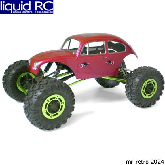 Parma PAR10340 0.040 in. 1-10 Scale Volkswagen Beetle with Wing Body, Clear