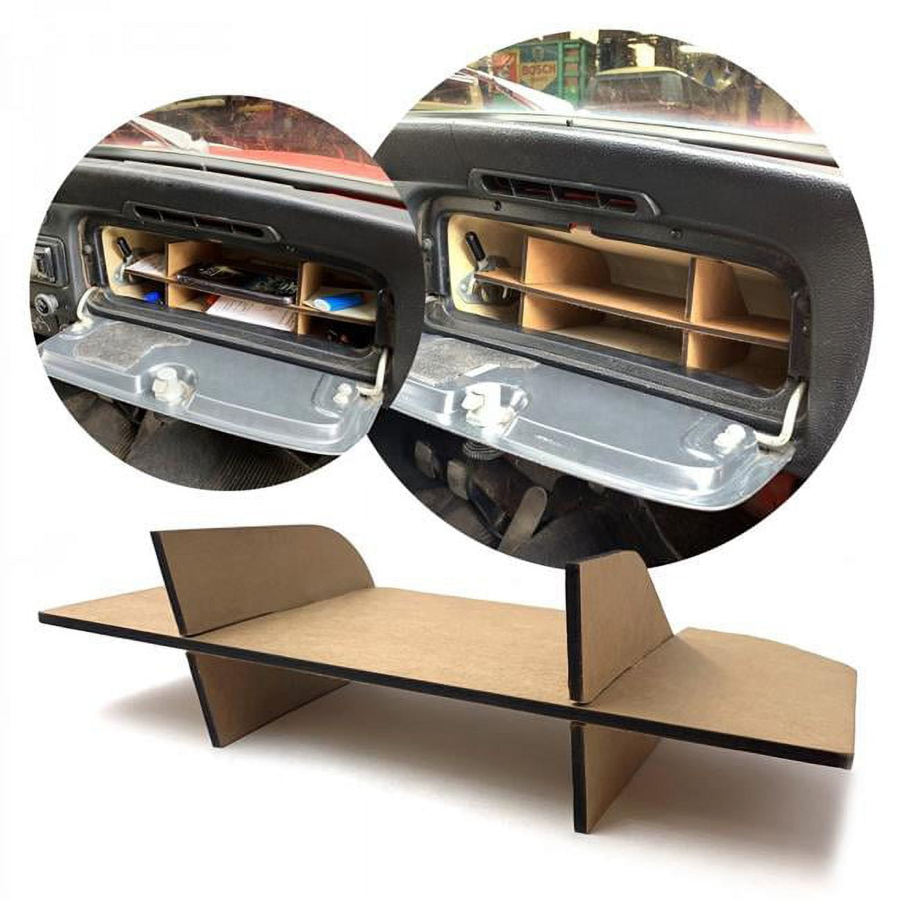 VW Beetle Glove Box Organizer for 6577 Volkswagen Bug Type 1 Sedan