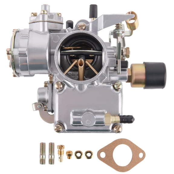 VW Carburetor 34PICT3 Carb Fit Beetle Super Beetle Karmann Ghia 1971-1979, 34PICT-3, 98-1289-B, 113129031K, 1600cc Air Cooled Engine