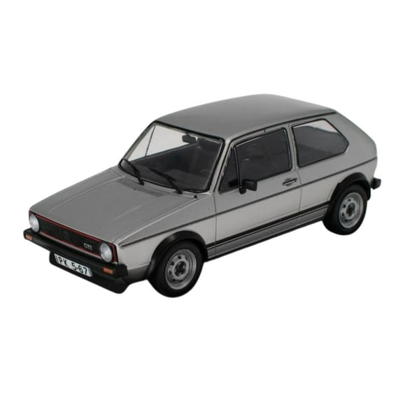 VW Golf GTI Diecast Model 1:24 scale Silver Ex Mag