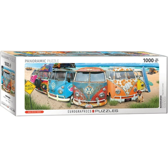 VW KombiNation Panoramic 1000-Piece Puzzle