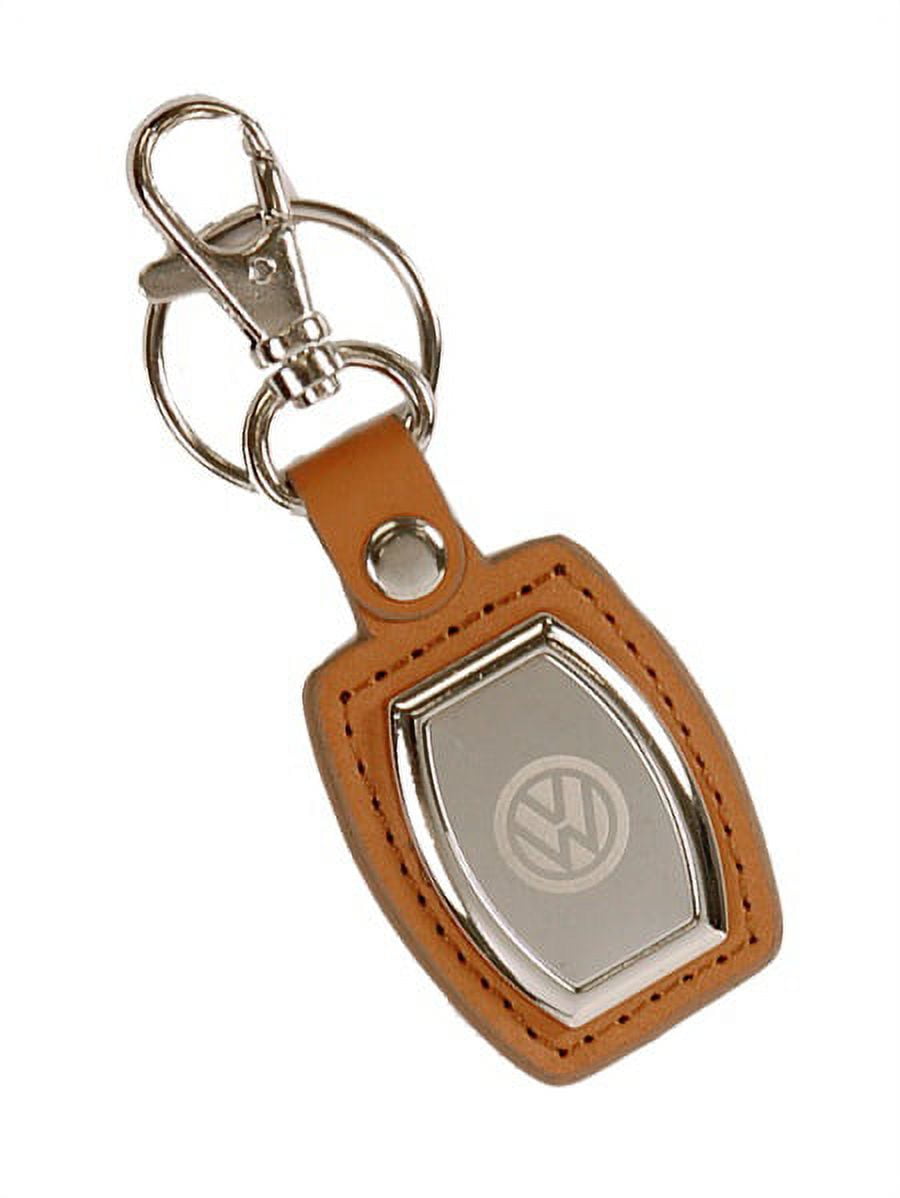 Vw hot sale keychain leather