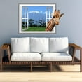 thumbnail image 1 of VWAQ 3D Giraffe Wall Decal Mt Kilimanjaro Art Window Wall Sticker Mural - AN1 (18"H X 27"W), 1 of 3