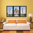 thumbnail image 1 of VWAQ - 3D Office Window Taj Mahal Wall Art Decal View Sticker Peel and Stick Scenic Mural - OW16, 1 of 1
