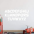 thumbnail image 1 of VWAQ Alphabet Wall Decals for Kids Classroom Educational Vinyl Stickers, 1 of 1