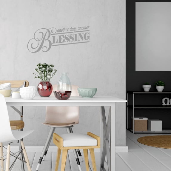 VWAQ Another Day Another Blessing Wall Decal Inspirational Christian Quotes