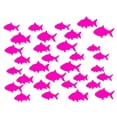 thumbnail image 1 of VWAQ Aquatic Animal Sticker, School Of Fish Wall Decor - Peel and Stick Decal, 32 Pack VWAQ (Hot Pink), 1 of 2