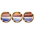 thumbnail image 1 of VWAQ Arctic Scenery Wall Decals - Porthole Window Decor, Boat Window - VWAQ-SPW7 (20" Diameter, Bronze), 1 of 2