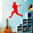 thumbnail image 1 of VWAQ Baseball Wall Decals for Boys Room - Sports Vinyl Stickers Decor, 1 of 1