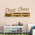 thumbnail image 1 of VWAQ Choo Choo Train Vinyl Wall Decal, 1 of 1