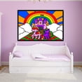 thumbnail image 1 of VWAQ Coloring Wall Prints - Princess Pony Castle Dry Erase Whiteboard Decal - DRV11, 1 of 2
