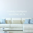 thumbnail image 1 of VWAQ Creativity is Intelligence Having Fun Wall Decal Kids Science Decor, 1 of 1