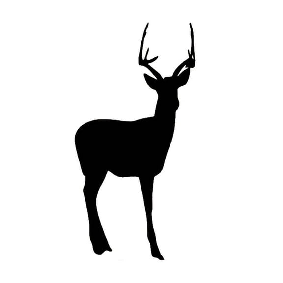 VWAQ Deer Wall Decal Outdoors Large Deer Animal Vinyl Wall Art Home Decor Sticker