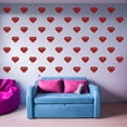 thumbnail image 1 of VWAQ Diamond Wall Stickers Patterns Decor Shapes Vinyl Decals - V2 49 Pcs, 1 of 1