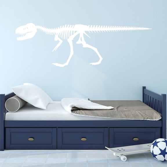 VWAQ Dinosaur Skeleton Wall Decals for Boys Room T-Rex Skeleton Sticker