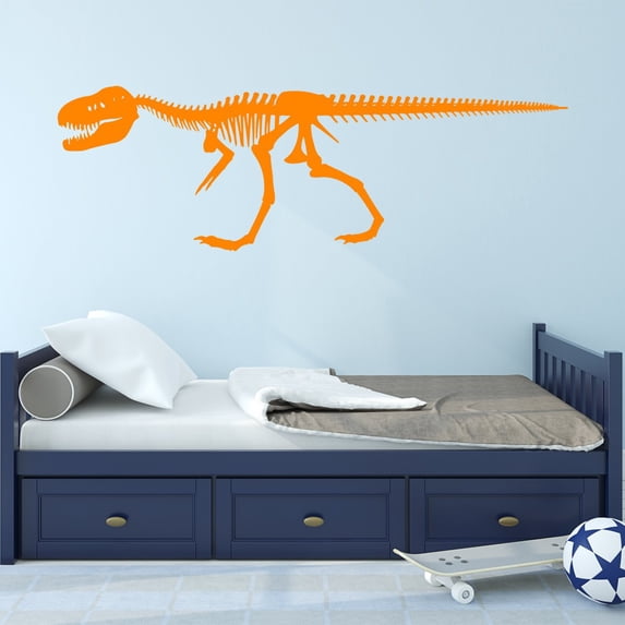 VWAQ Dinosaur Skeleton Wall Decals for Boys Room T-Rex Skeleton Sticker