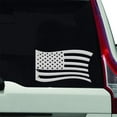 thumbnail image 1 of VWAQ Distressed American Flag Vinyl Decal Color Choice US Flag Vinyl Sticker - TTC8, 1 of 1