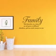 thumbnail image 1 of VWAQ Family Like Branches on a Tree Vinyl Wall Decals Quotes Home Sayings Decor, 1 of 1