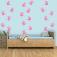 thumbnail image 1 of VWAQ Handprint Wall Stickers - Peel and Stick Floor or Wall Decals - 20 PCS, 1 of 1