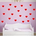 thumbnail image 1 of VWAQ Hearts Decals for Wall - Pack of 20 Vinyl Stickers, 1 of 1