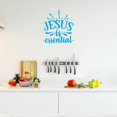 thumbnail image 1 of VWAQ Jesus is Essential, Christian Vinyl Wall Art Decal Quote Home Decor, 1 of 1