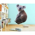 thumbnail image 1 of VWAQ Koala Vinyl Wall Decal - Koala Bear Wall Sticker Decor, Peel and Stick Animal - PAS23 (58" H X 36" W), 1 of 2