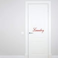 thumbnail image 1 of VWAQ Laundry Door Decal Vinyl Sticker Laundry Room Decor Home Decorations, 1 of 1