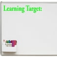 thumbnail image 1 of VWAQ Learning Target Whiteboard Decal Teachers Classroom Vinyl Sticker for Dry Erase Board or Walls, 1 of 1