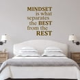 thumbnail image 1 of VWAQ Mindset is What Separates The Best from The Rest - Motivational Quotes Wall Decal, 1 of 1