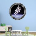 thumbnail image 1 of VWAQ NASA Space Astronaut Wall Decal, Space Port Hole Decals, Spaceman PS1, 1 of 1
