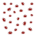 thumbnail image 1 of VWAQ Nautical Stickers Pack, Crab Wall Decor - Peel and Stick Decal, 24 Pack VWAQ (Burgundy), 1 of 2