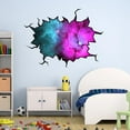 thumbnail image 1 of VWAQ Nebula Galaxy Wall Decal Outer Space Cosmic Sticker Hole In The Wall VWAQ-WC10 (24"H X 30"W), 1 of 3