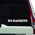 thumbnail image 1 of VWAQ No Ragrets- Funny Vehicle Vinyl Window Decal, 1 of 1