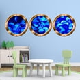 thumbnail image 1 of VWAQ Ocean Decals Animals Wall Decor - Jellyfish Wall Sticker, Sea Life Art Prints - VWAQ-SPW14 (24" Diameter, Bronze), 1 of 3