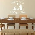 thumbnail image 1 of VWAQ Oh Come Let Us Adore Him Nativity Scene Wall Decal, 1 of 1